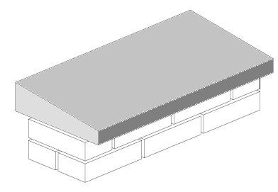 Cast Stone Coping